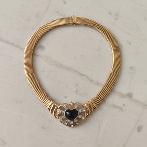 Old Money Heart Necklace - Full View